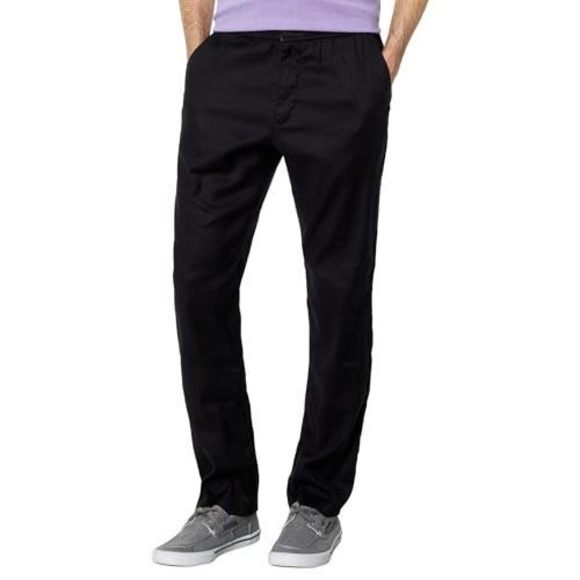 Tommy Bahama Men's Beach Coast Linen Pull-on Pants, Black, X-Large - Picture 1 of 1